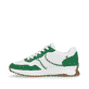 Weiße Rieker Damen Sneaker Low W1302-80 mit einer abriebfesten Sohle. Schuh Außenseite.