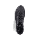 
Tiefschwarze Rieker Damen Schnürschuhe Z0040-01 mit Schnürung und Reißverschluss. Schuh von oben