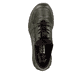 
Graugrüne Rieker Damen Slipper N32G2-54 mit Gummizug sowie einer leichten Sohle. Schuh von oben