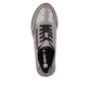 
Asphaltgraue remonte Damen Sneaker R6700-43 mit einer leichten Profilsohle. Schuh von oben