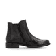 Mokkafarbene remonte Chelsea Boots D0F70-26 mit einem Reißverschluss. Schuh Innenseite.