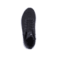 Schwarze Rieker Herren Sneaker High U0161-00 mit wasserabweisender TEX-Membran. Schuh von oben.