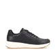Schwarze Rieker Herren Sneaker Low 07006-00 mit flexibler Sohle. Schuh Innenseite.