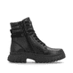 Rieker Damen Schnürstiefel stahlschwarz