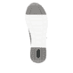 Pazifikblaue remonte Damen Sneaker R6700-13 mit einem Reißverschluss. Schuh Laufsohle.