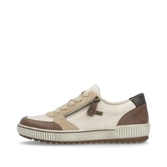 remonte Damen Schnürschuhe hellbeige