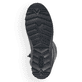 
Tiefschwarze remonte Damen Kurzstiefel R8471-01 mit einer flexiblen Profilsohle. Schuh Laufsohle