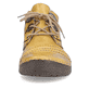 
Gelbe Rieker Damen Schnürschuhe 52509-68 mit Schnürung sowie einer leichten Sohle. Schuh von vorne.