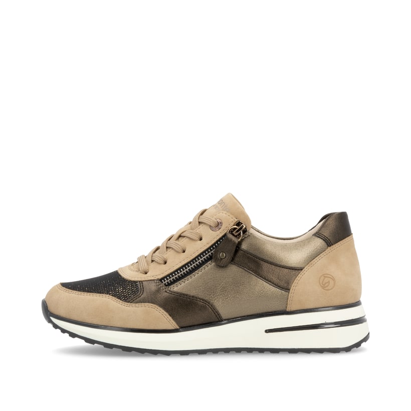 remonte Damen Sneaker bronze-metallic