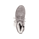 
Silbergraue Rieker Damen Schnürstiefel Y9125-40 mit Schnürung und Reißverschluss. Schuh von oben