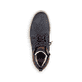 
Pazifikblaue Rieker Herren Schnürstiefel F8410-16 mit einer robusten Profilsohle. Schuh von oben
