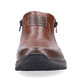 
Nussbraune Rieker Herren Slipper 03352-24 mit einer schockabsorbierenden Sohle. Schuh von vorne.