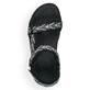 Rieker Herren Trekkingsandalen black-stone grey