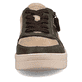 
Khakigrüne remonte Damen Sneaker D0J01-54 mit einer besonders leichten Sohle. Schuh von vorne.