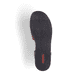 Braune Rieker Keilsandaletten 62918-22 mit einem Elastikeinsatz. Schuh Laufsohle.