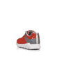 Orangene Rieker Herren Sneaker Low 07806-38 mit flexibler Sohle. Schuh von hinten.