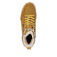Braune Rieker Herren Sneaker High U0071-68 mit wasserabweisender TEX-Membran. Schuh von oben.