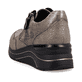 
Steingraue remonte Damen Sneaker D0T01-42 mit einer leichten Sohle mit Keilabsatz. Schuh von hinten