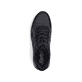 
Asphaltschwarze Rieker Herren Sneaker Low B2002-00 mit Schnürung sowie einer Profilsohle. Schuh von oben