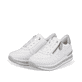 
Edelweiße remonte Damen Sneaker D1313-82 mit einer besonders leichten Plateausohle. Schuhpaar schräg.