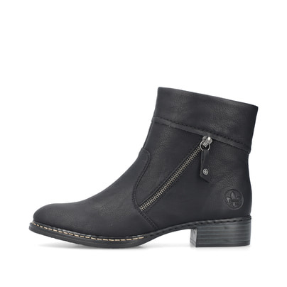 Rieker Damen Kurzstiefel urbanschwarz