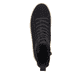 Schwarze Rieker Damen Chelsea Boots W1061-00 mit TR-Sohle mit weichem EVA-Inlet. Schuh von oben.