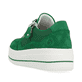 Grüne remonte Damen Sneaker D1C04-52 mit Reißverschluss sowie der Komfortweite G. Schuh von hinten.