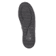 Schwarze Rieker Damen Sneaker High W0761-00 mit einer Plateausohle. Schuh Laufsohle.