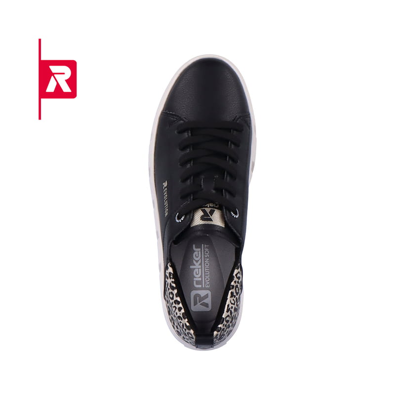 Rieker EVOLUTION Damen Sneaker urban-black leopard