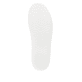 Weiße remonte Damen Schnürschuhe D1E03-80 mit einem Reißverschluss. Schuh Laufsohle.