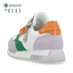 remonte Damen Sneaker weiß-grün-orange