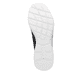 Schwarze Rieker Damen Slipper M5055-00 mit ultra leichter und flexibler Sohle. Schuh Laufsohle.