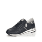 
Dunkelblaue remonte Damen Sneaker R6705-14 mit einer leichten Profilsohle. Schuh seitlich schräg