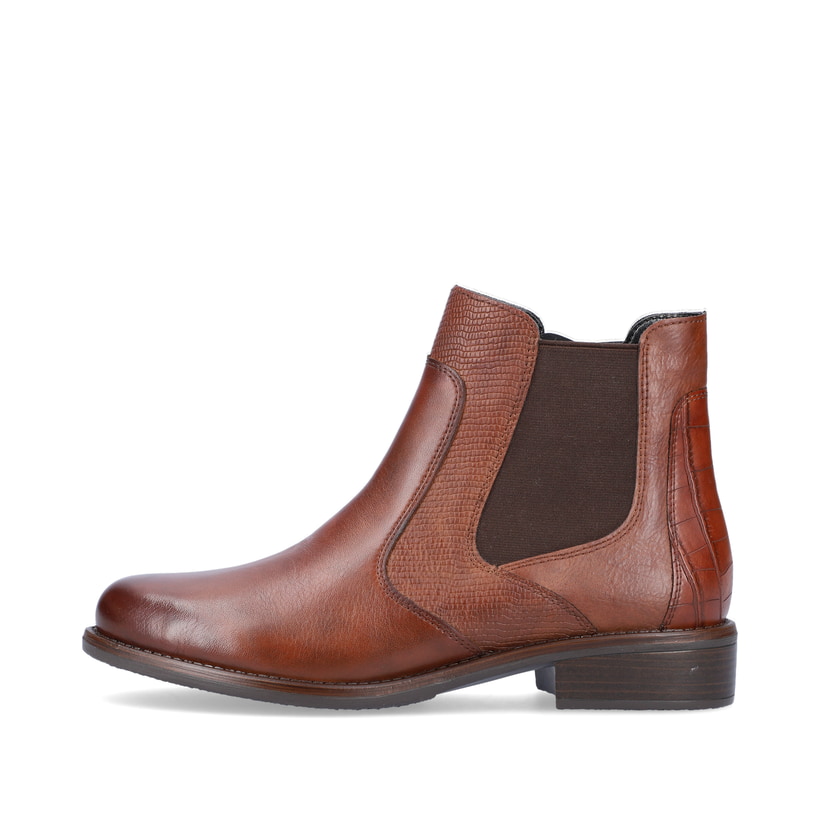 remonte Damen Chelsea Boots espressobraun