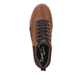 Braune Rieker Herren Sneaker Low B7804-24 mit TR-Sohle mit weichem EVA-Inlet. Schuh von oben.