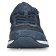 Blaue Rieker Herren Sneaker Low B9006-14 mit Reißverschluss sowie Extraweite H. Schuh von vorne.