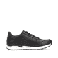 Schwarze Rieker Herren Sneaker Low U0304-01 mit griffiger und leichter Sohle. Schuh Innenseite.