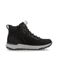 Schwarze Rieker Herren Sneaker High U0172-00 mit wasserabweisender TEX-Membran. Schuh Innenseite.