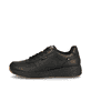 Schwarze Rieker Herren Sneaker Low 07004-00 mit flexibler Sohle. Schuh Außenseite.