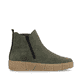 Grüne remonte Chelsea Boots D1T71-54 mit Reißverschluss sowie der Komfortweite G. Schuh Innenseite.