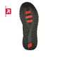 Schwarze Rieker EVOLUTION Herren Stiefel U0171-00 mit einer Fiber-Grip Sohle. Schuh Laufsohle.
