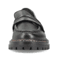 
Armeegrüne Rieker Damen Loafers 52050-55 mit einer schockabsorbierenden Sohle. Schuh von vorne.