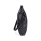 Rieker Damen Handtasche H1033-00 in Tiefschwarz aus Kunstleder mit Reißverschluss. Handtasche rechtsseitig.