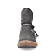 
Granitgraue Rieker Damen Kurzstiefel Z6662-45 mit einer robusten Profilsohle. Schuh von vorne.