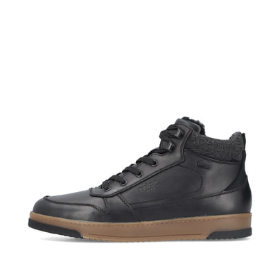 Rieker Herren Sneaker High urbanschwarz