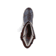 
Ozeanblaue Rieker Damen Hochschaftstiefel 94791-14 mit einer robusten Profilsohle. Schuh von oben