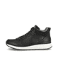 Schwarze Rieker Herren Sneaker High 07660-00 mit wasserabweisender TEX-Membran. Schuh Außenseite.