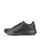 Schwarze Rieker Herren Sneaker Low U0501-00 mit ultra leichter Sohle. Schuh Außenseite.