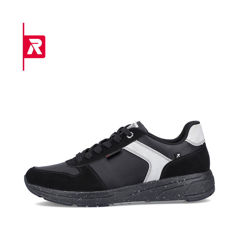Rieker EVOLUTION Herren Sneaker carbon-black silver-grey