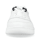Reinweiße Rieker Herren Sneaker Low B7801-80 mit TR-Sohle mit weichem EVA-Inlet. Schuh von vorne.